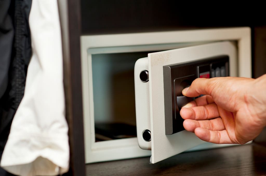 Opening The Door Of A Machine